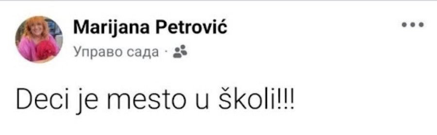 Javne ličnosti poslale snažnu poruku: Deci je mesto u školi; Među njima Dragan Đorđević i Andrea Arsović FOTO