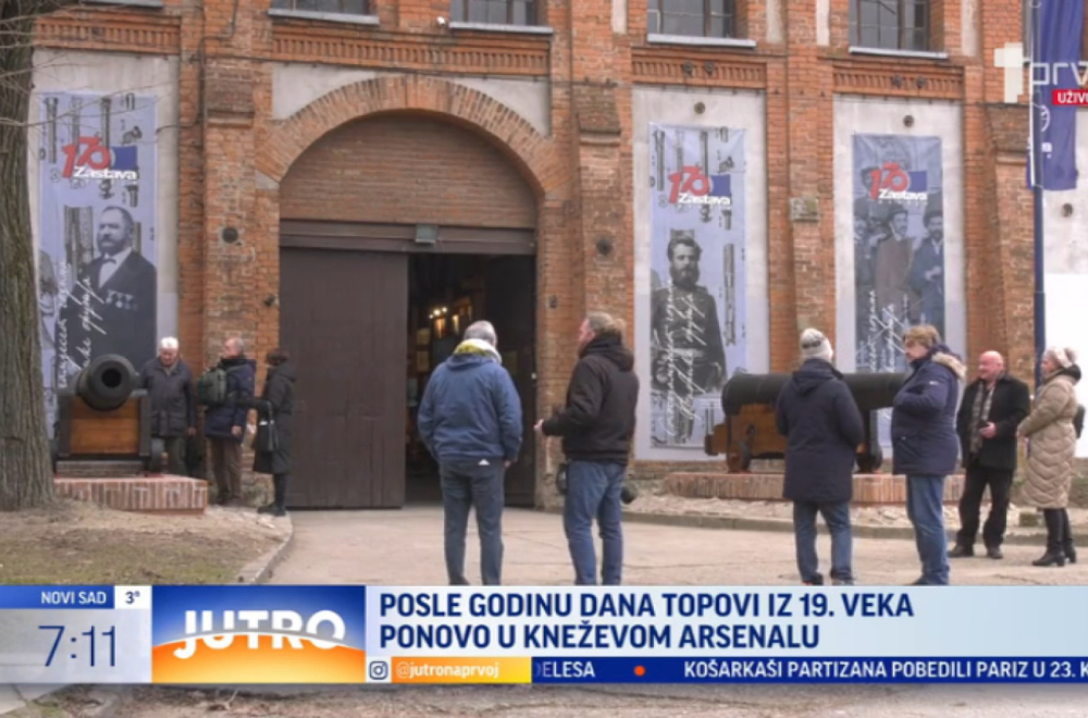 Topovi iz 19. veka ponovo u Kneževom arsenalu VIDEO