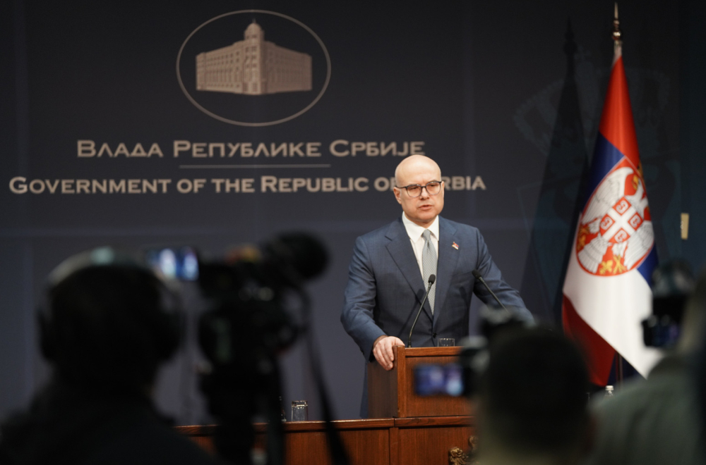 Extraordinary address of the Prime Minister of Serbia; Media: Vucevic resigns