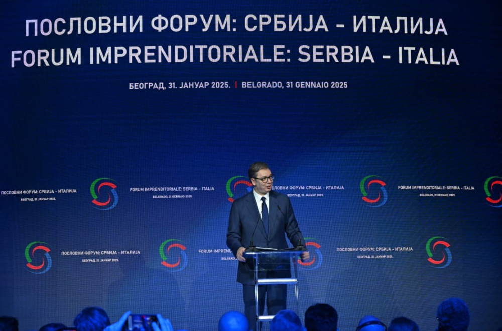 Vučić: Italija će biti učesnik EXPO 2027 FOTO