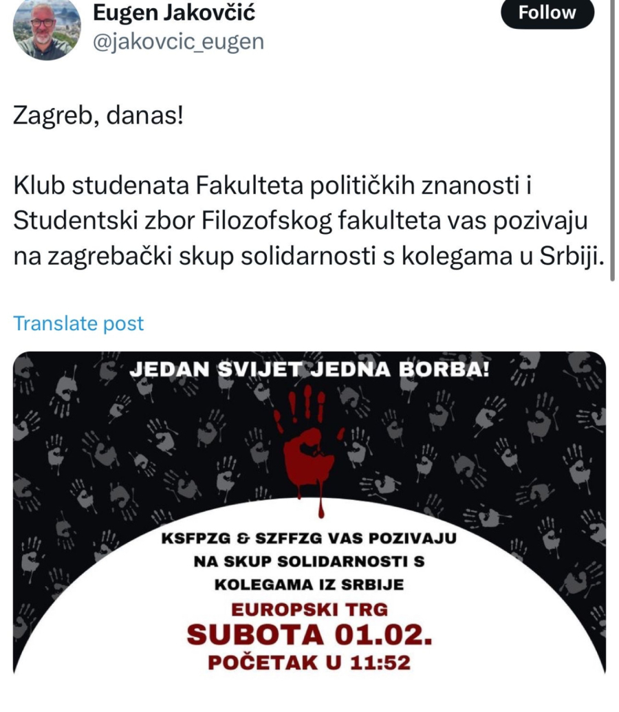 Hrvatska stala uz studente u blokadi: Okupljaju se na skupovima podrške FOTO