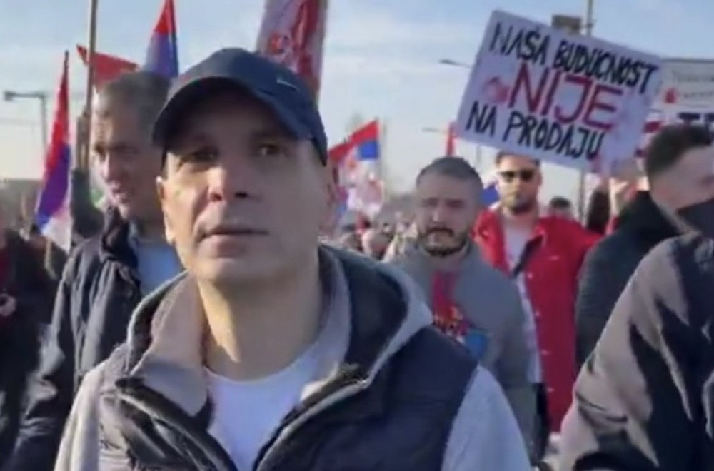 "Studente" predvodi Miloš Jovanović – opozicionar koji je ćutao na pogrom Srba sa KiM VIDEO