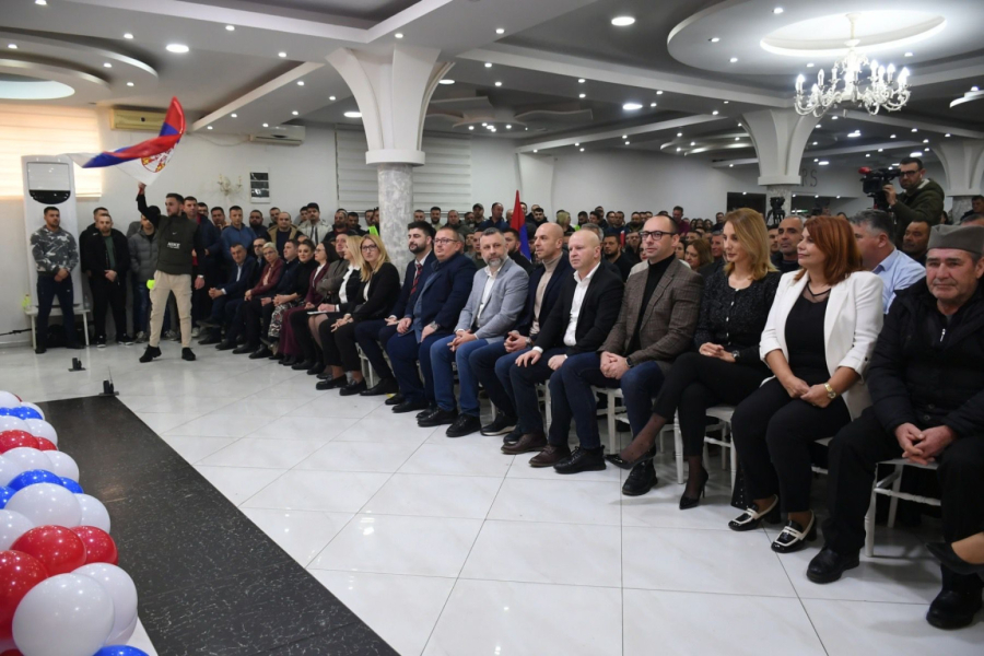 Veliki skup Srpske liste u Gornjem Kuscu: Samo ujedinjeni možemo do svih deset mandat FOTO