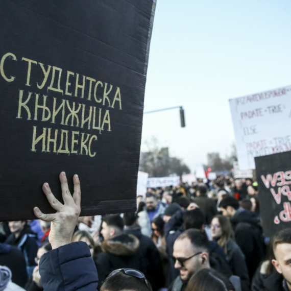 Savez samostalnih sindikata Srbije odbio studente FOTO