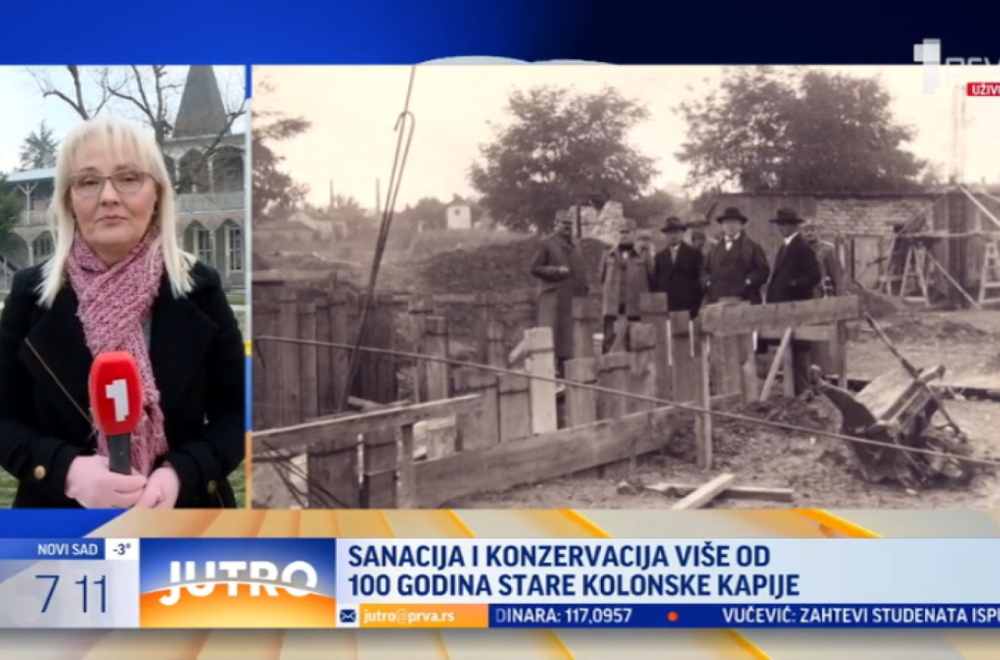 Sanacija više od 100 godina stare Kolonske kapije VIDEO