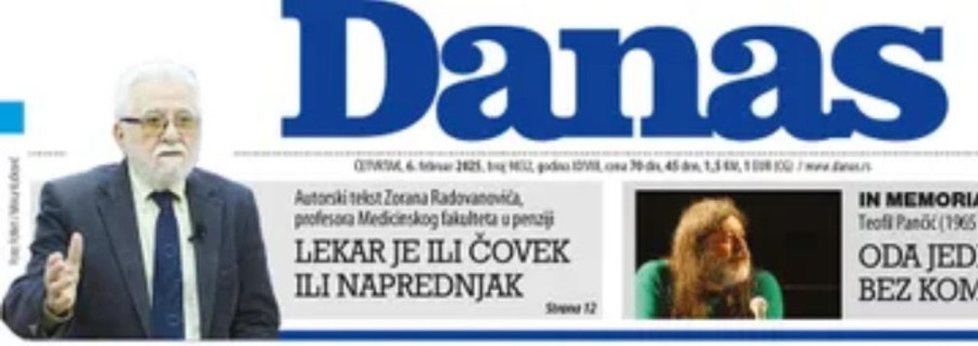 Novi skandalozna objava opozicionih medija: Lekar je ili čovek ili naprednjak