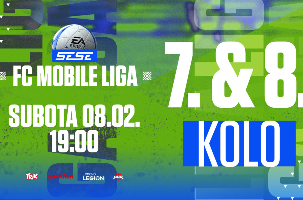 SESE FC Mobile Liga se vraća! Pratite 7. kolo 08.02. od 19:00!