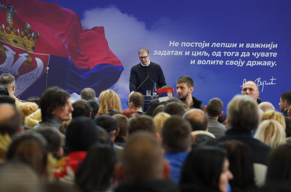 Vučić u Kikindi: Znam da želite da vidite Srbiju koja radi, a ne da se hvali time što ne radi
