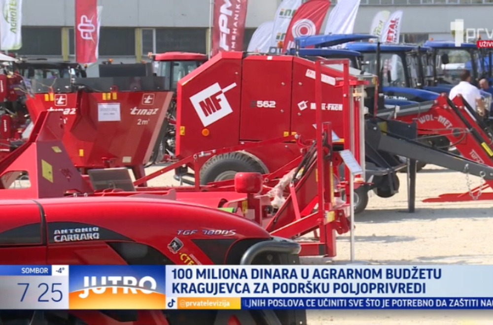 Značajno uvećan budžet za poljoprivrednike: Do sada kupljeno oko 100 traktora VIDEO