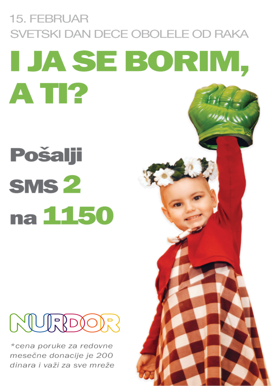 I ja se borim, a ti? Svetski dan dece obolele od raka 15. februara VIDEO
