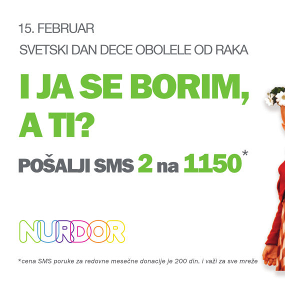 I ja se borim, a ti? Svetski dan dece obolele od raka 15. februara VIDEO
