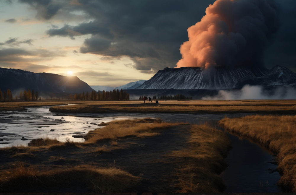 Supervolcano wakes up: It will kill 90,000 people in an instant, followed by a "nuclear winter"