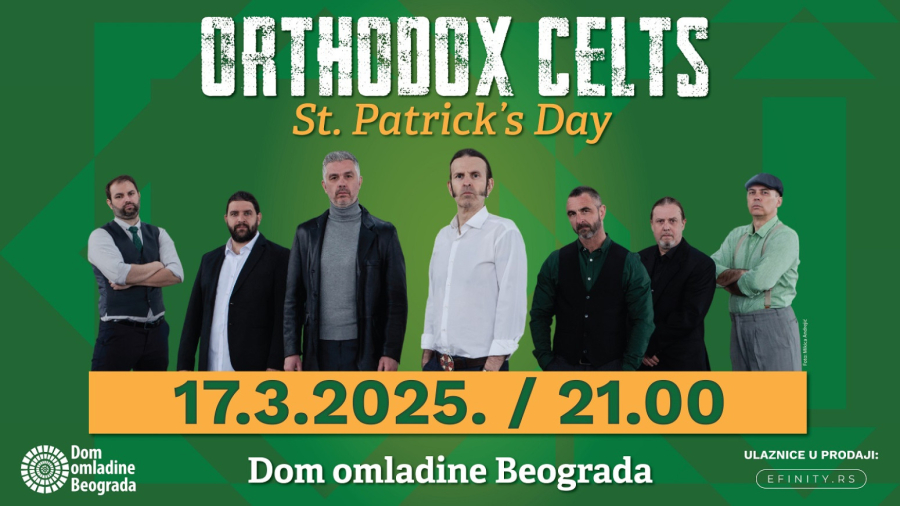 Tradicionalni koncert Ortodox Celtsa: 33. put u omiljenom prostoru FOTO