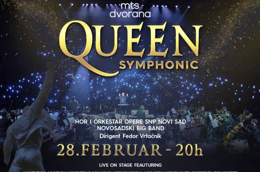 Rokenrol i simfonijska "buka" koja se ne zaboravlja: "Queen symphonic" u MTS Dvorani
