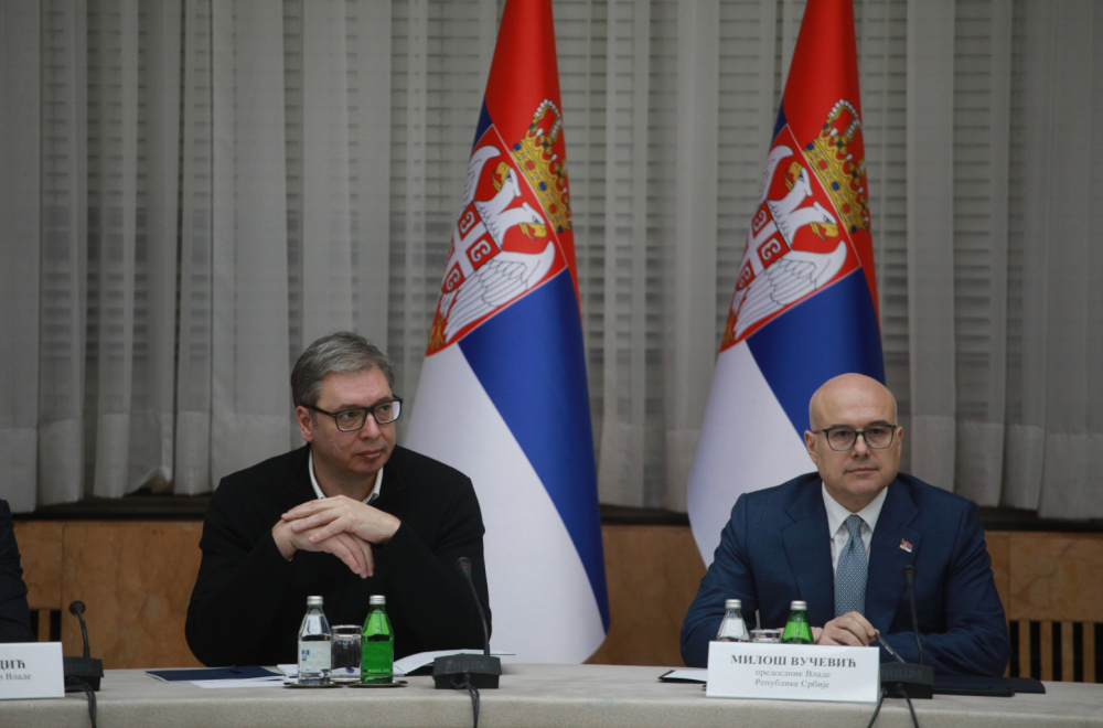 Vučević u dogovoru sa Vučićem ubezbedio smeštaj za studente koji se kreću ka Kragujevcu