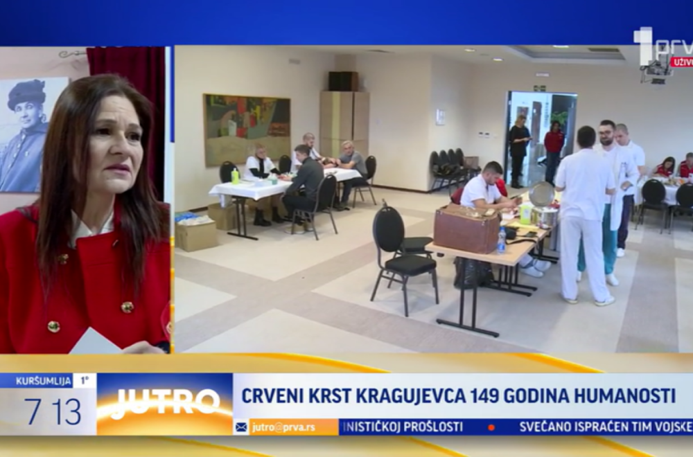 Crveni krst u Kragujevcu jedan od najstarijih, ali i najuspešnijih VIDEO