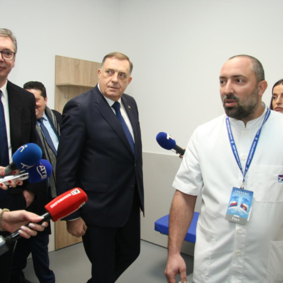 Vučić and Dodik at the opening of the new facility of the Orthopedic Clinic in Slatina PHOTO/VIDEO