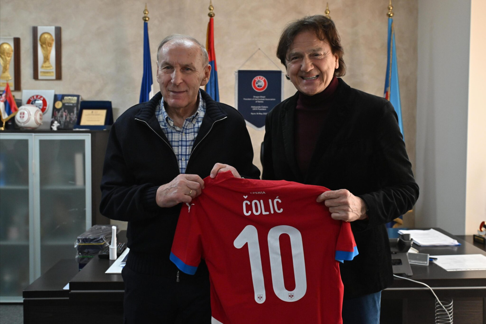 Zdravko Čolić u FSS: Ovo nema ni u Nemačkoj FOTO