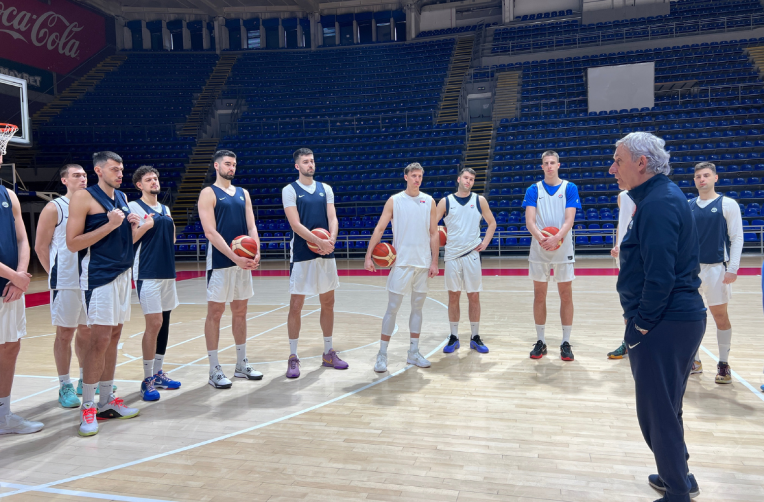 Košarkaši počeli pripreme za Evrobasket