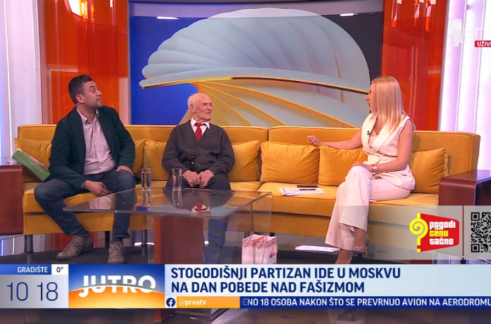 Stogodišnji Partizan izvadio pasoš: Ide u Moskvu na Dan pobede nad fašizmom VIDEO