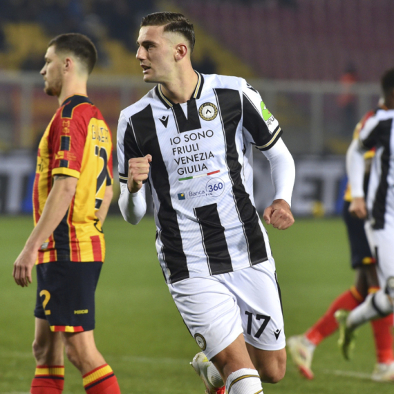 Niko nije hteo da slavi gol sa napadačem Udinezea, trener objasnio zašto ga je izveo
