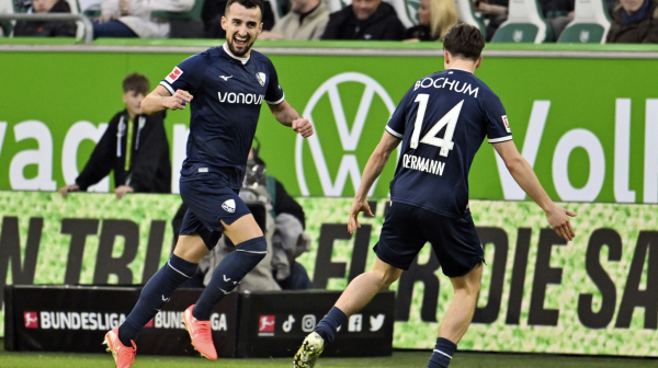 Mašović pogodio za Bohum – umalo šokirali Volfsburg