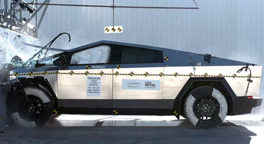 Koliko je bezbedan Tesla Cybertruck: 5 zvezdica na testu sudara, ali nije briljirao VIDEO