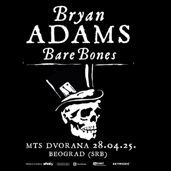 "Bare Bones Show" Brajana Adamsa prvi put u Beogradu: Samo nekoliko gradova na svetu ima ovu čast