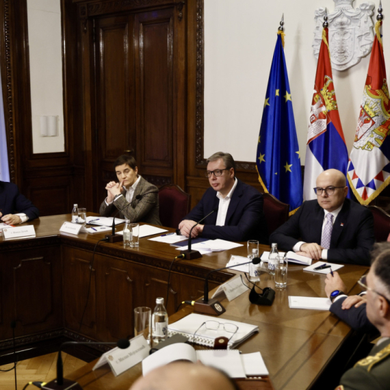 Održana sednica Saveta za nacionalnu bezbednost; "Ovo je najveća kriza od završetka rata" FOTO/VIDEO
