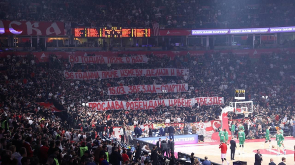 "80 godina priče o njoj..." – "delije" u Areni pozvale na proslavu rođendana FOTO