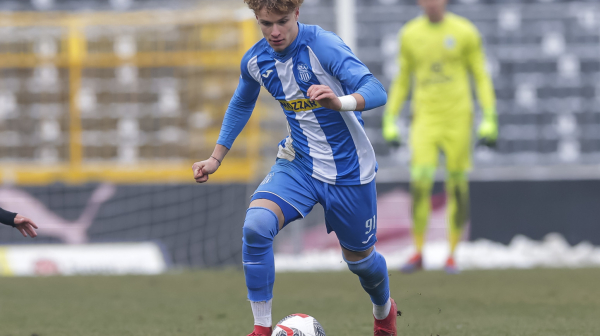 Kakav otac, takav sin – Lazar Jovanović obeležio pobedu OFK Beograda
