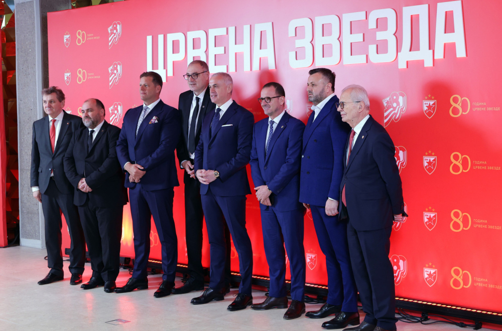 Zvezda napunila 80 godina – specijalni gosti iz Humske 1; Terzić: Nebo je granica VIDEO