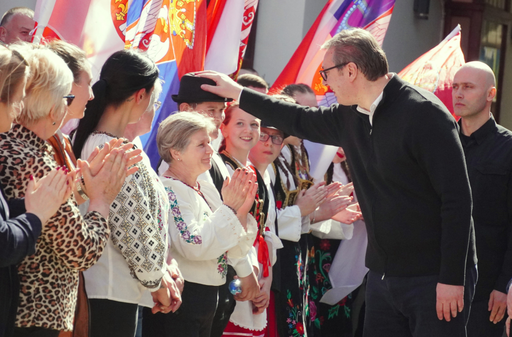 Vučić sent a strong message: "Everything we do, we do for our Serbia, for our children" VIDEO