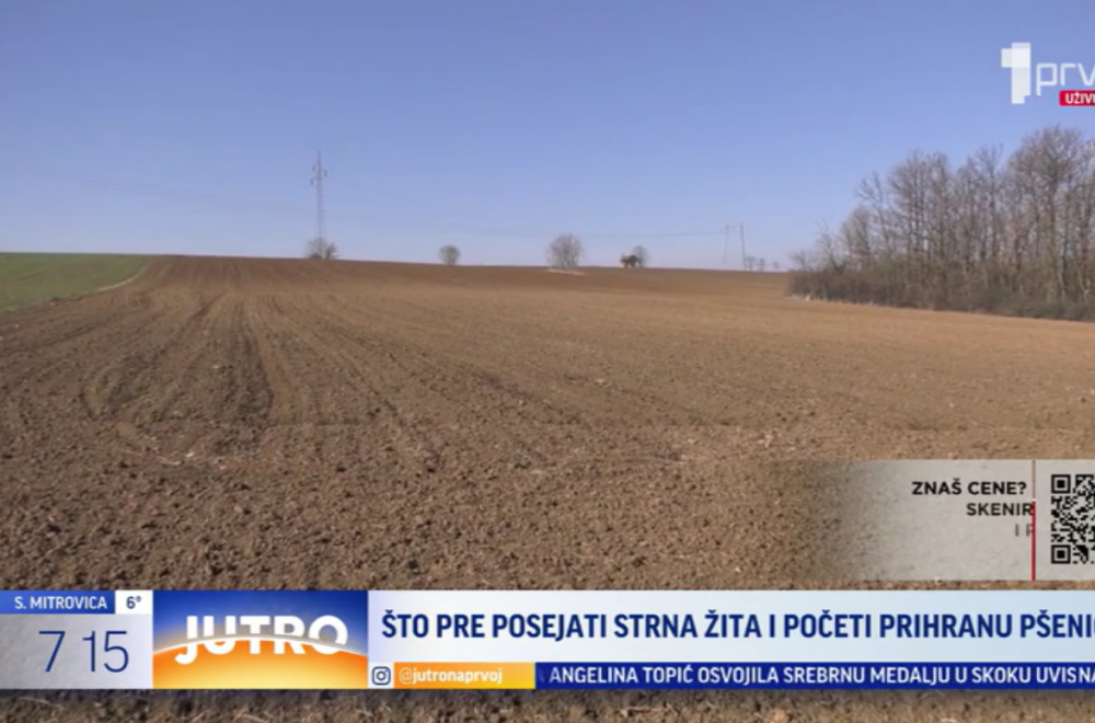 Poljoprivrednici iz Kragujevca apeluju: Sada je pravo vreme za prolećnu setvu VIDEO