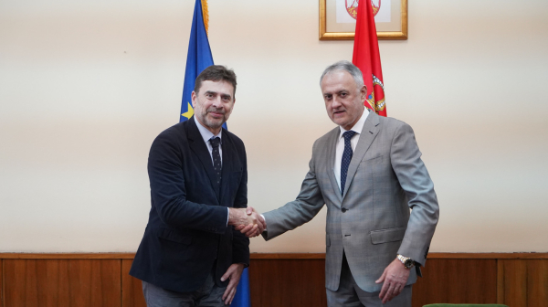 Ministar Gajić primio predsednika ETTU i delegaciju STSS