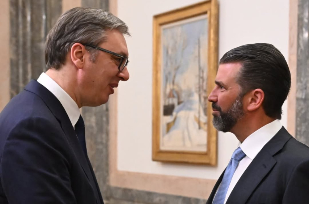 Vučić and Trump Jr. met: These were the topics of conversation PHOTO