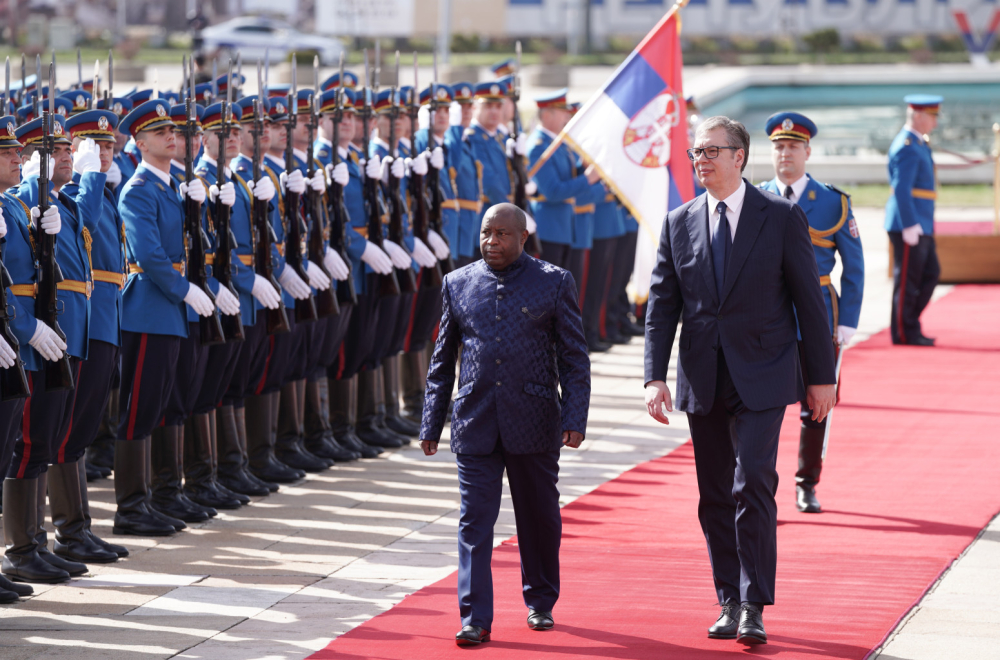 Vučić hosts the President of Burundi: A tete-a-tete meeting is underway at the Palace of Serbia VIDEO