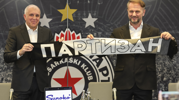 Partizan ima novog sponzora: "Željko, gledaj šta ćeš da radiš!" VIDEO
