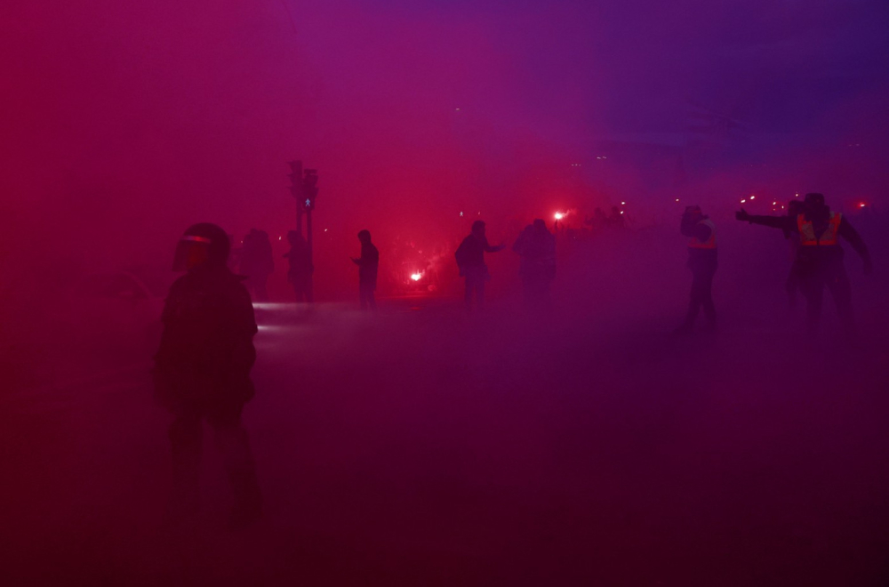 Haos u Madridu – sukob navijača i policije FOTO/VIDEO