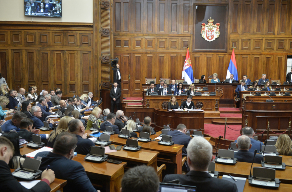 The Assembly of Serbia continued its session