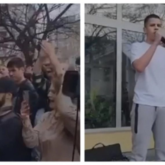 Budi se slobodarski Novi Sad: Građani ustali protiv okupacije blokadera VIDEO