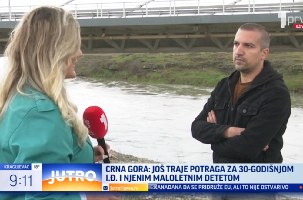 Not a single trace from mother and child in Podgorica: The search continues; Drones raised VIDEO