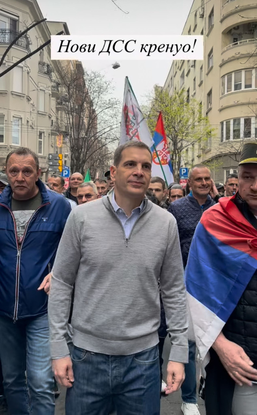 Mirno okupljanje ili ne? Na protestima blokadera i Miloš Jovanović FOTO
