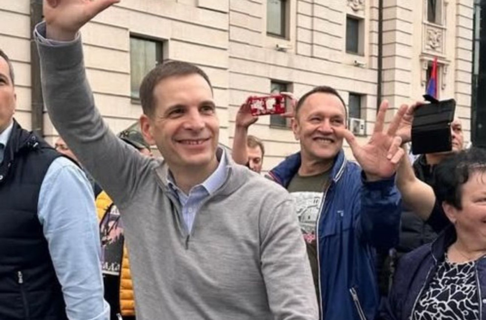 Mirno okupljanje ili ne? Na protestima blokadera i Miloš Jovanović FOTO