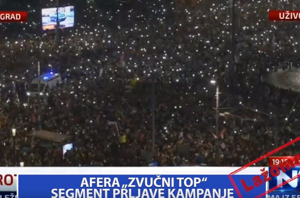 Mediji: Afera "zvučni top" segment prljave kampanje
