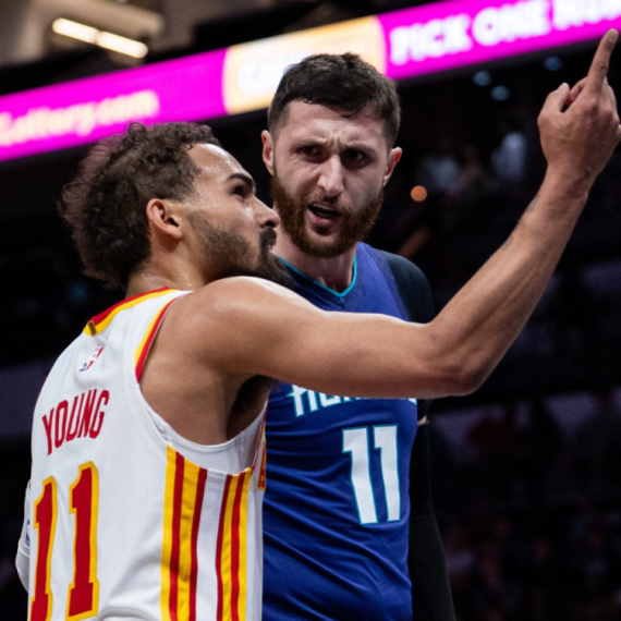 Nurkić na -28 pokazao "zube" – Jang mu se unosio u lice FOTO/VIDEO