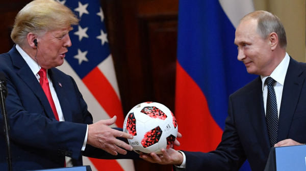 Tramp i Putin planiraju hokej meč SAD i Rusije