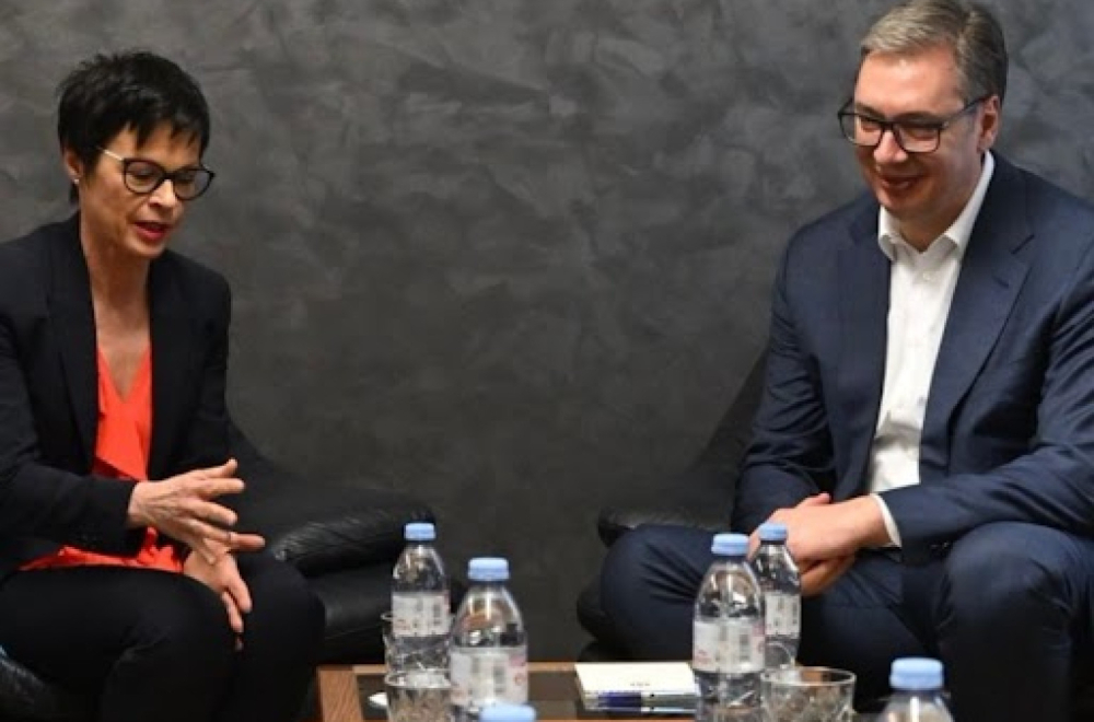 Vučić with Marta Kos in Brussels: Preparation for important talks with Ursula von der Leyen PHOTO