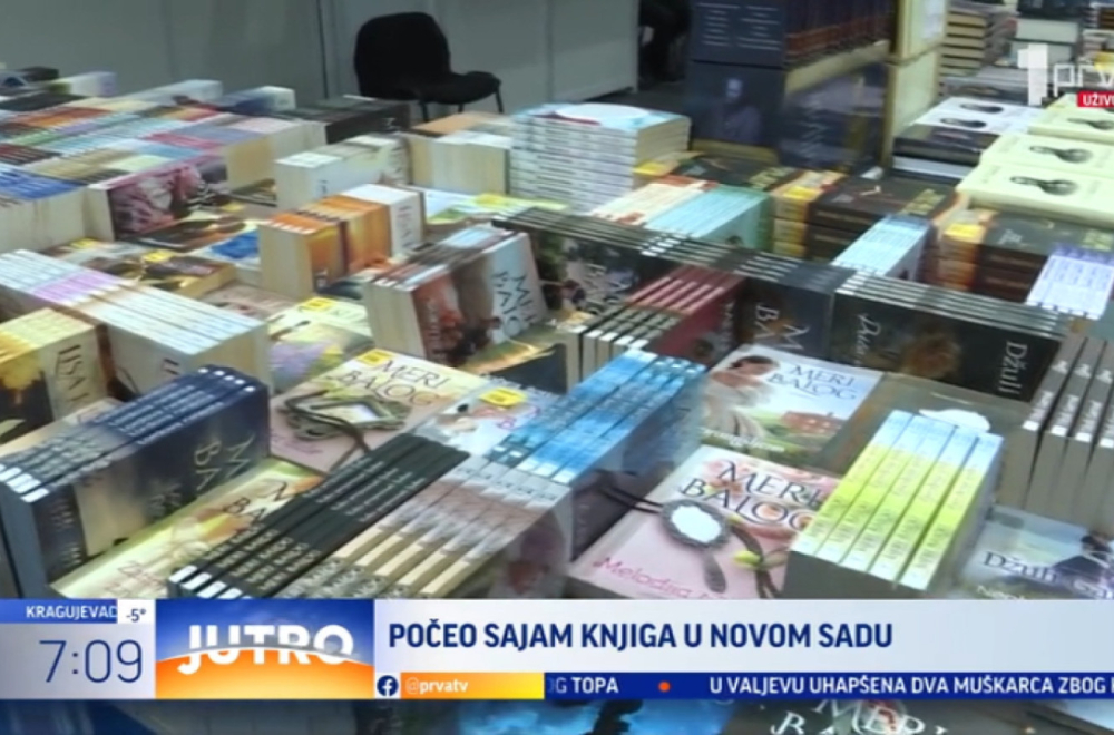 Počeo Sajam knjiga u Novom Sadu VIDEO