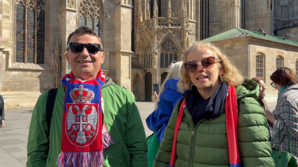 Iz Torina u Beč zbog Srbije i Saše Lukića VIDEO